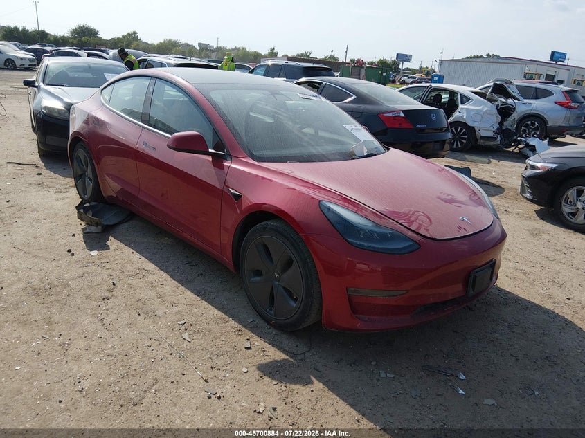 Vin: 5yj3e1ea2mf095402, lot: 46199511, tesla model 3 standard range plus rear-wheel drive 2021 img_1