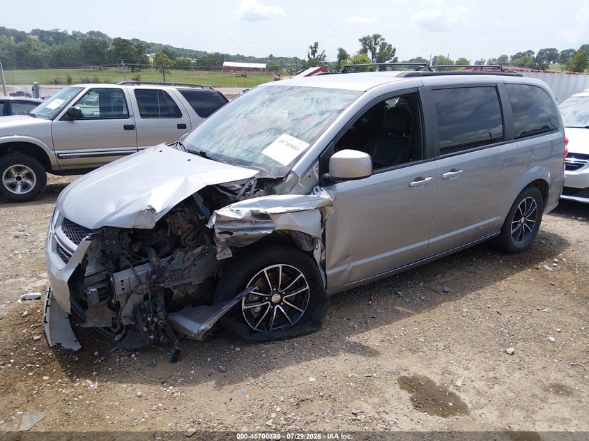 Vin: 2c4rdgeg5kr595009, lot: 46199514, dodge grand caravan gt 20192