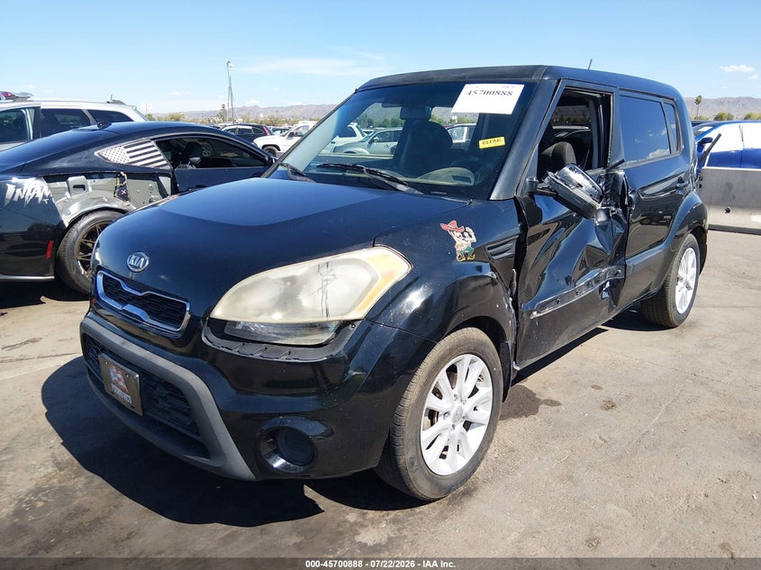 Vin: kndjt2a68c7743396, lot: 46199516, kia soul + 20122