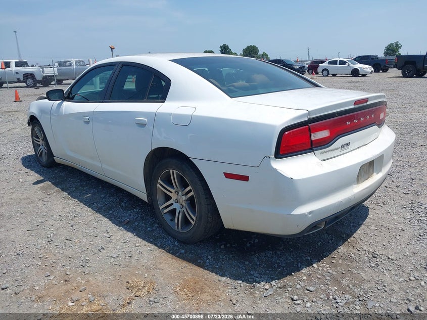 2013 DODGE CHARGER auction photo 3