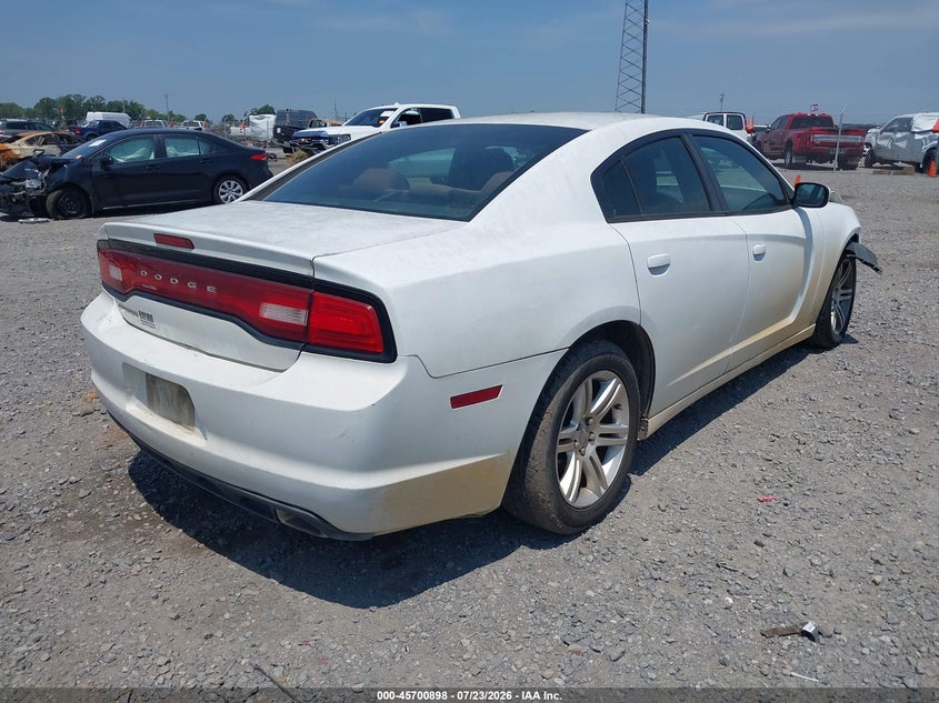 2013 DODGE CHARGER auction photo 4