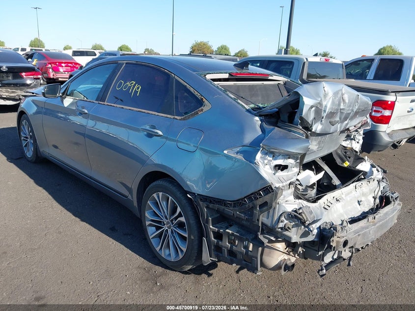 Vin: kmhgn4je4gu121419, lot: 46199547, hyundai genesis 3.8 20163