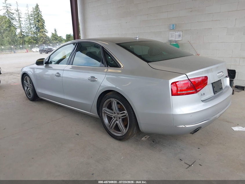 Vin: wauagafd1dn006511, lot: 46199548, audi a8 3.0t 20133