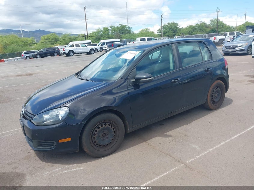 2012 Volkswagen Golf, Normal Wear & Tear, IAAI, VIN WVWDB7AJ6CW287700 — photo 2