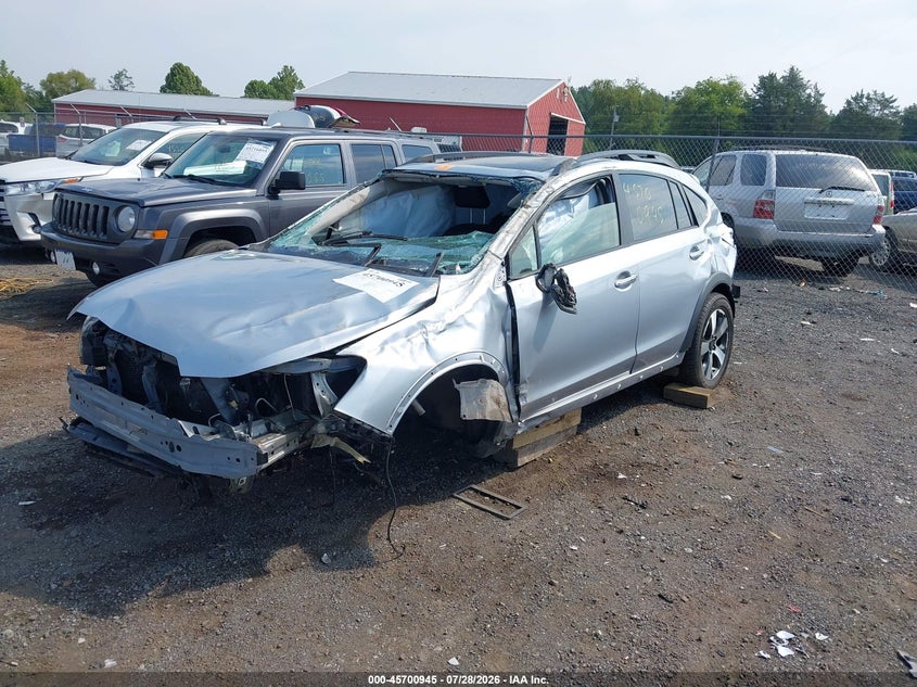 Vin: jf2gpbpc9fh280017, lot: 46199573, subaru xv crosstrek hybrid touring 20152