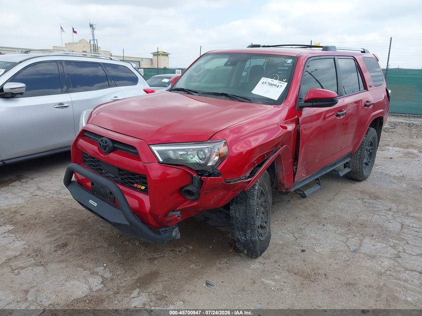Vin: jteeu5jr7p5293814, lot: 46199575, toyota 4runner sr5 20232