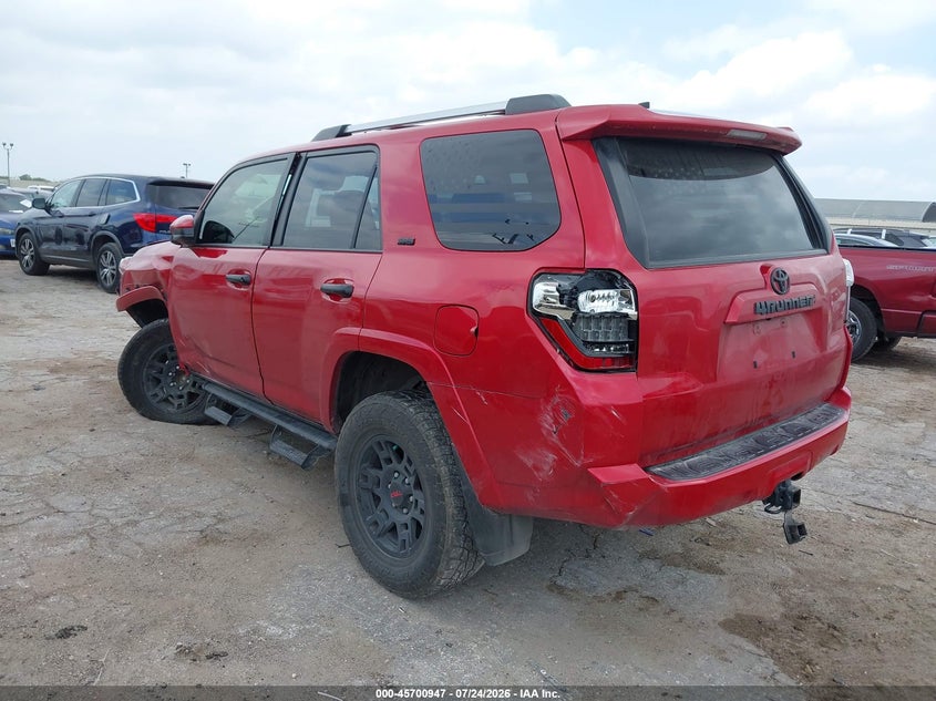 Vin: jteeu5jr7p5293814, lot: 46199575, toyota 4runner sr5 20233