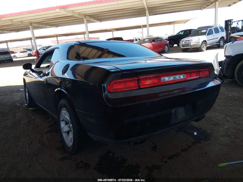 Vin: 2c3cdyag3dh728705, lot: 46199602, dodge challenger sxt 20133