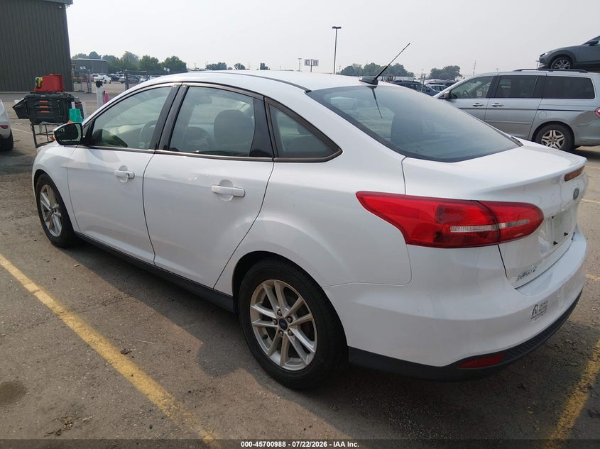 Vin: 1fadp3f22fl385436, lot: 46199616, ford focus se 20153