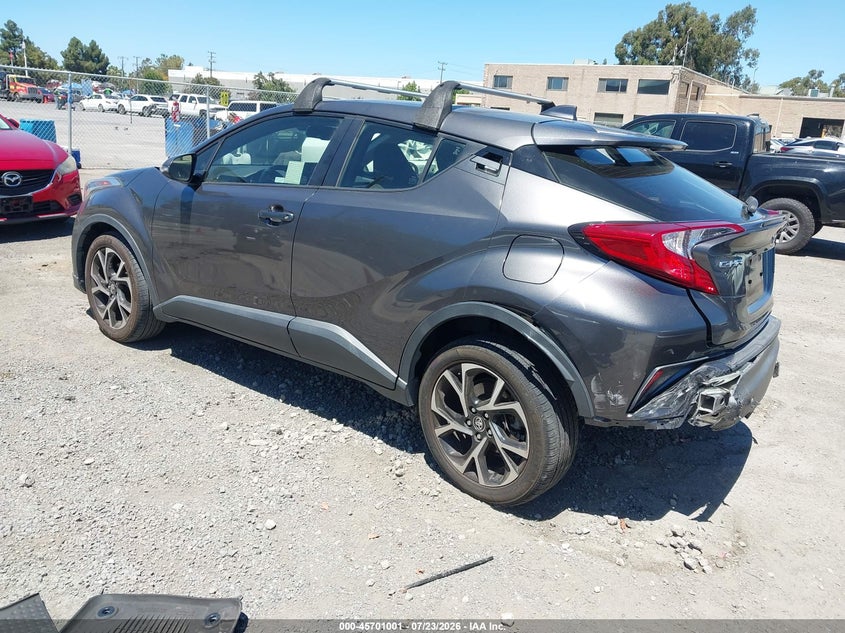 Vin: jtnkhmbx4k1032008, lot: 46199629, toyota c-hr xle 20193