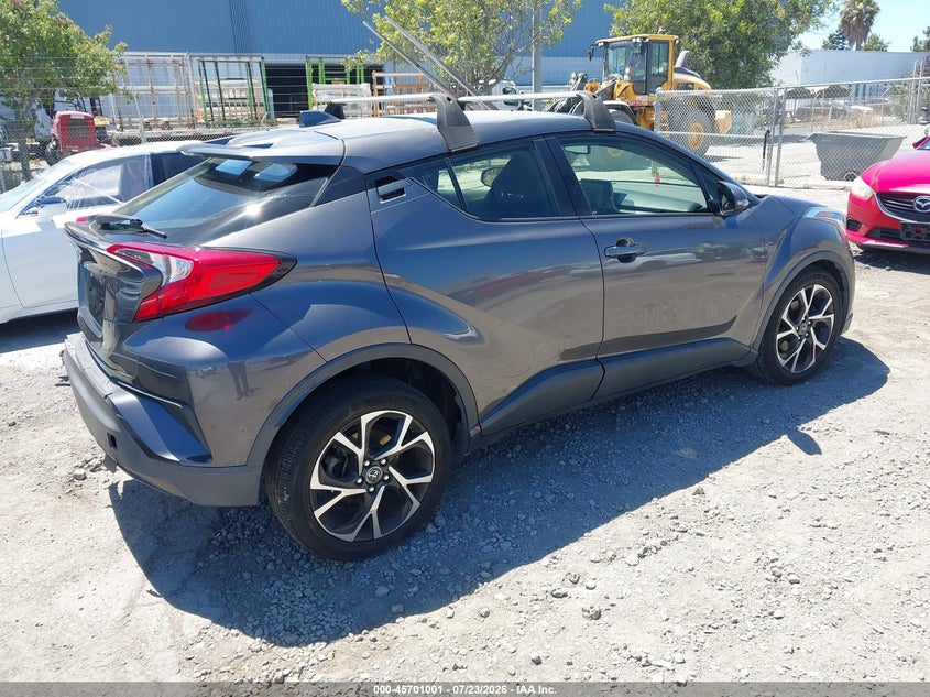 Vin: jtnkhmbx4k1032008, lot: 46199629, toyota c-hr xle 20194