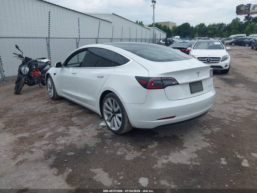 Vin: 5yj3e1eb6lf712341, lot: 46199634, tesla model 3 long range dual motor all-wheel drive 20203