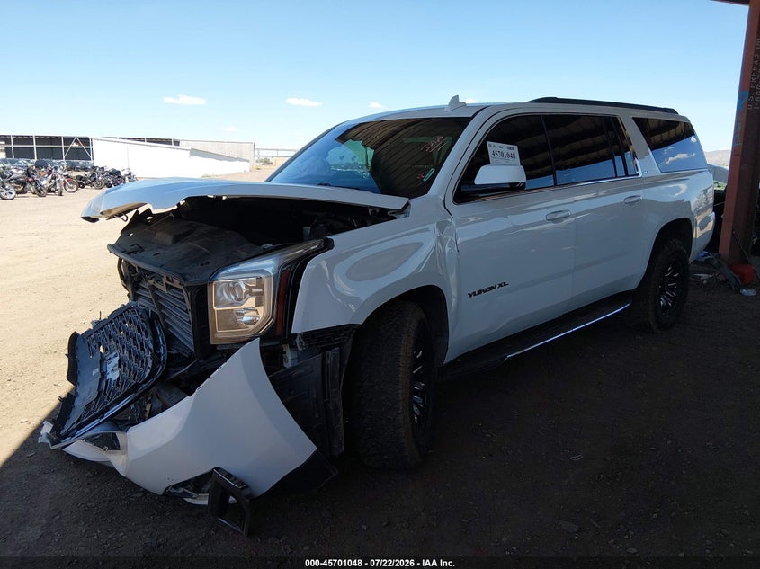 Vin: 1gks1gkc6hr257603, lot: 46199676, gmc yukon xl slt 20172