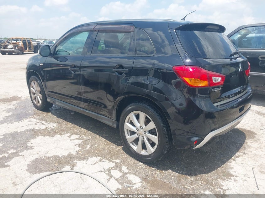 Vin: 4a4ap3au3ee010995, lot: 46199694, mitsubishi outlander sport es 20143