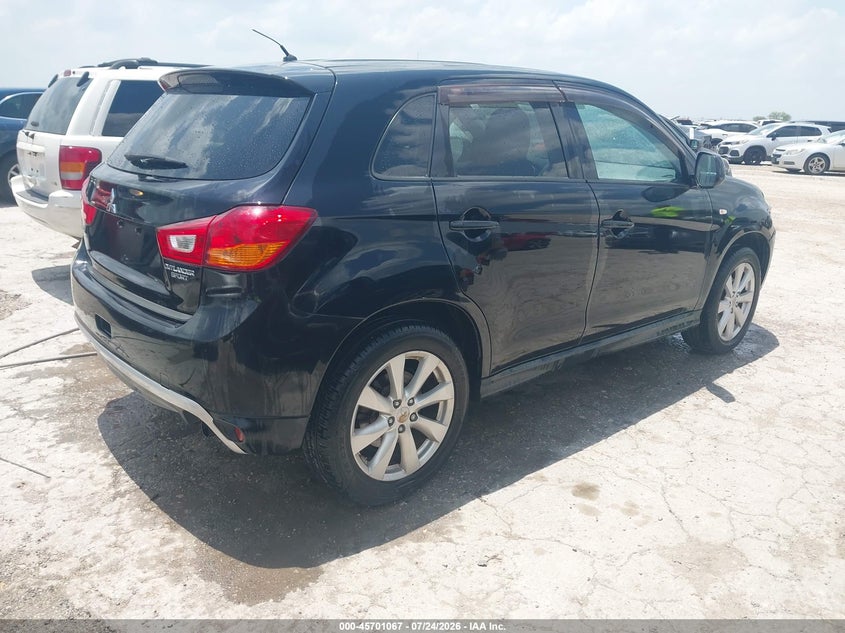 Vin: 4a4ap3au3ee010995, lot: 46199694, mitsubishi outlander sport es 20144