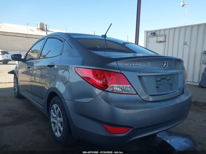 Vin: kmhct4ae3eu670966, lot: 46199723, hyundai accent gls 20143