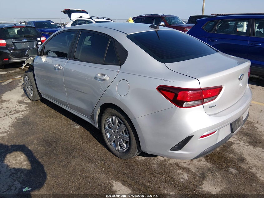 Vin: 3kpa24ad9me382274, lot: 46199726, kia rio lx 20213