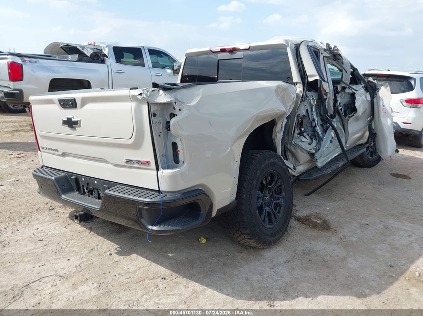 Vin: 3gcukhel9tg186733, lot: 46199758, chevrolet silverado 1500 4wd  short bed zr2 20264