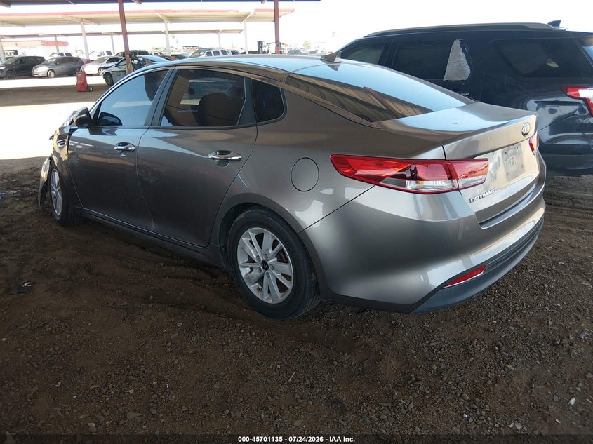 Vin: 5xxgt4l30hg149389, lot: 46199763, kia optima lx 20173
