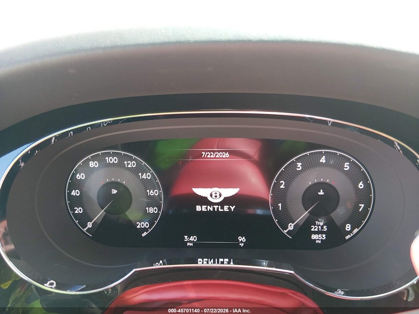 2023 BENTLEY BENTAYGA SPORT UTILITY VEHICLE 4.0L V-8 DI, DOHC, VVT, TURBO, 542HP