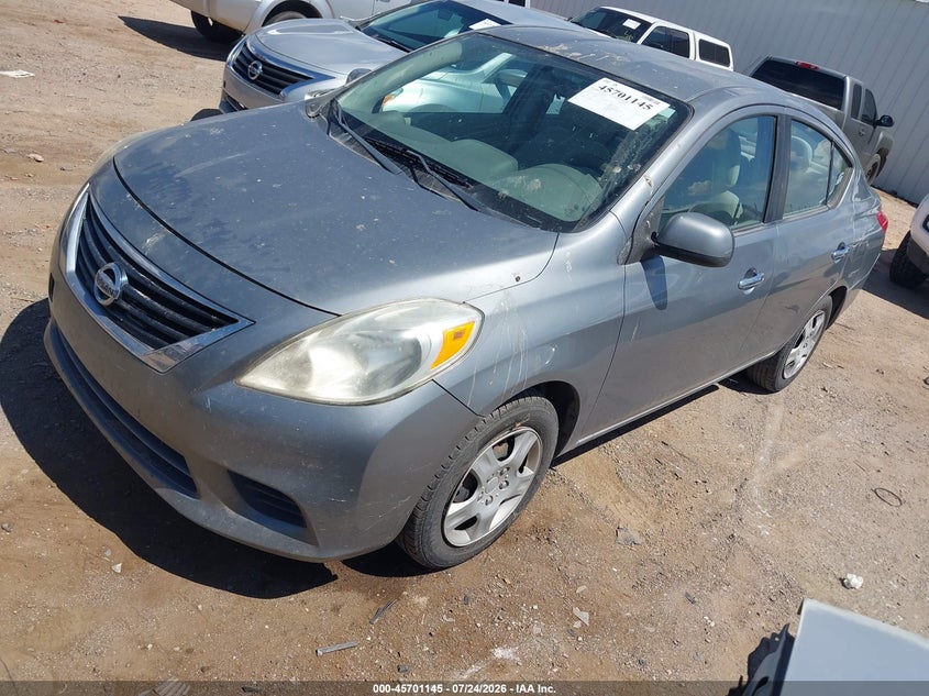 Vin: 3n1cn7ap1cl813327, lot: 46199773, nissan versa 1.6 sv 20122