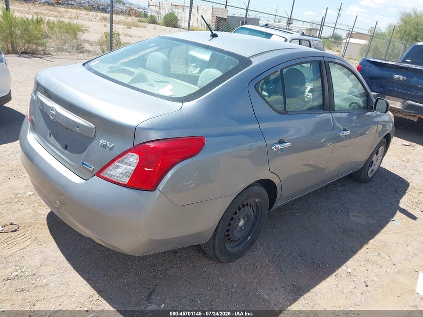 Vin: 3n1cn7ap1cl813327, lot: 46199773, nissan versa 1.6 sv 20124