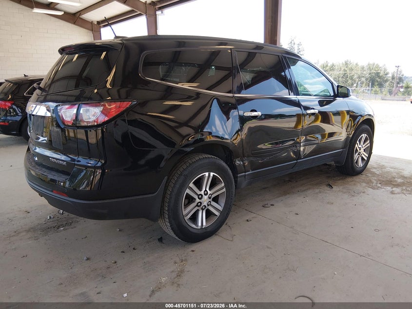 Vin: 1gnkvgkd2gj259880, lot: 46199779, chevrolet traverse lt 20164