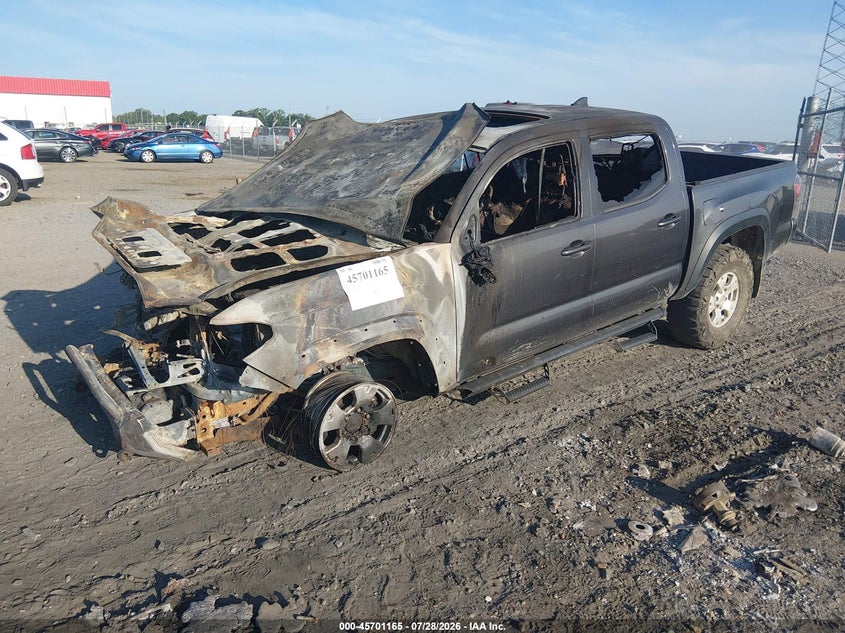 Vin: 3tmcz5an8jm163620, lot: 46199793, toyota tacoma trd off road 20182