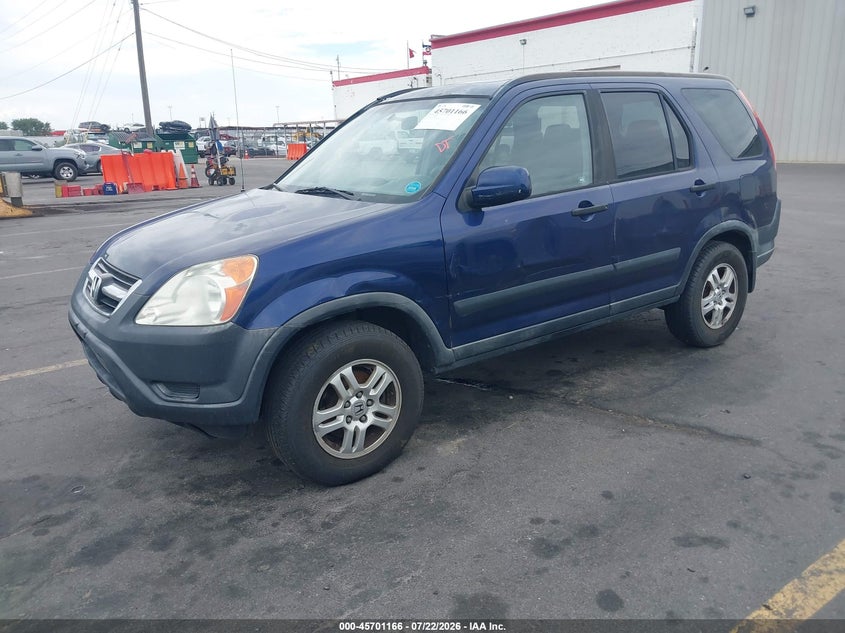 2004 Honda CR-V, Звичайний знос, IAAI, VIN JHLRD778X4C049214 — фото 2