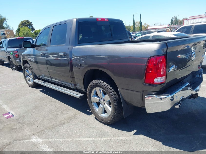 Vin: 3c6rr7lt8hg544871, lot: 46199823, ram 1500 big horn  4x4 5'7 box 20173