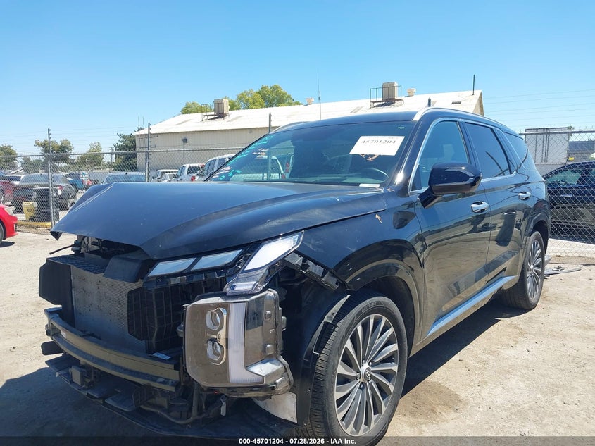 Vin: km8r7dge6ru802842, lot: 46199832, hyundai palisade calligraphy 20242
