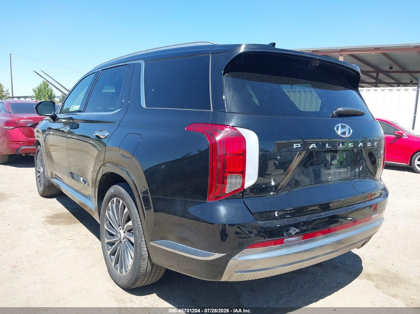 Vin: km8r7dge6ru802842, lot: 46199832, hyundai palisade calligraphy 20243