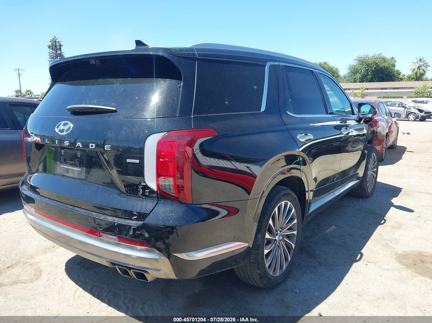 Vin: km8r7dge6ru802842, lot: 46199832, hyundai palisade calligraphy 20244