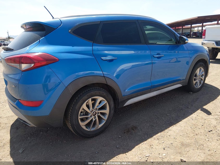 Vin: km8j33a24hu469184, lot: 46199843, hyundai tucson eco 20174