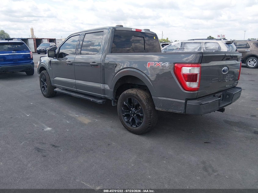 Vin: 1ftfw1e8xmfc48644, lot: 46199850, ford f-150 lariat 20213