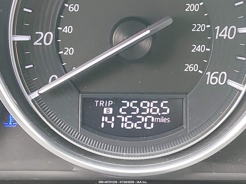 2016 MAZDA 6 SEDAN 2.5L I-4 DI, DOHC, VVT, 184HP