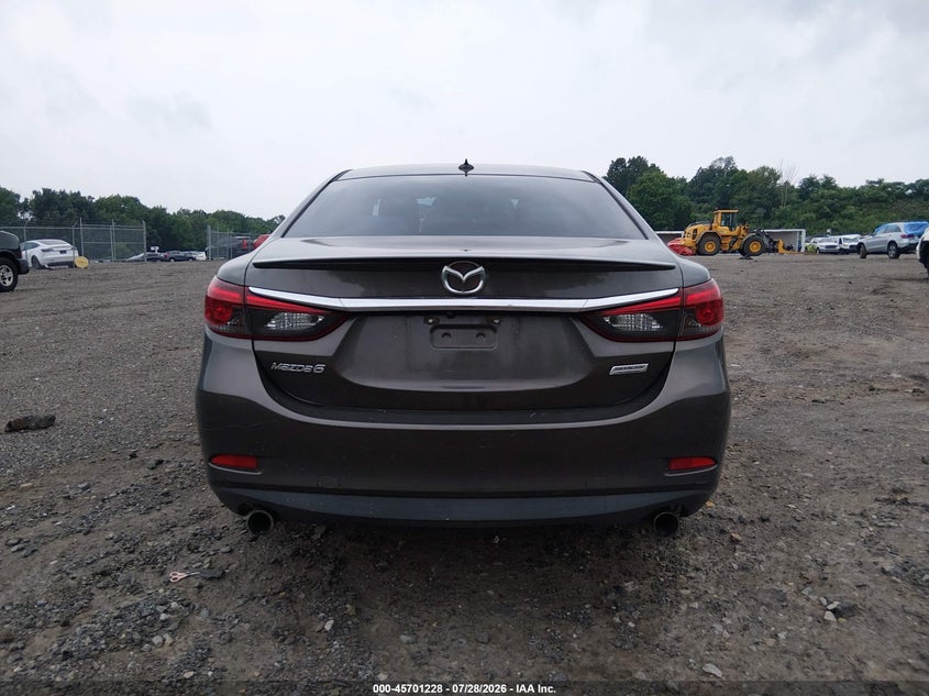 2016 MAZDA 6 SEDAN 2.5L I-4 DI, DOHC, VVT, 184HP