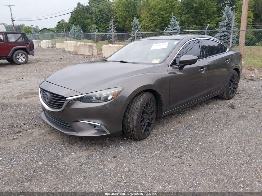 Vin: jm1gj1w59g1420980, lot: 46199856, mazda mazda6 i grand touring 20162