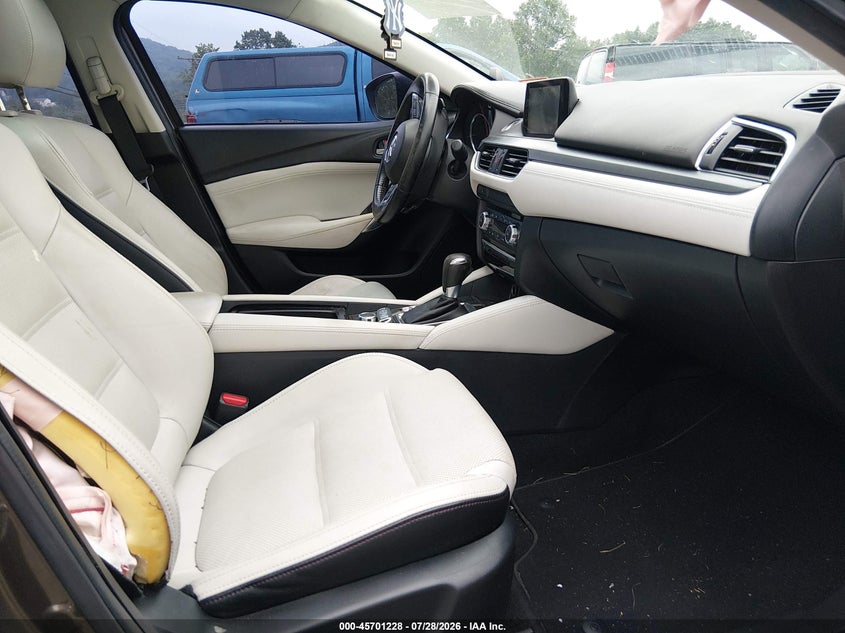 2016 MAZDA 6 SEDAN 2.5L I-4 DI, DOHC, VVT, 184HP