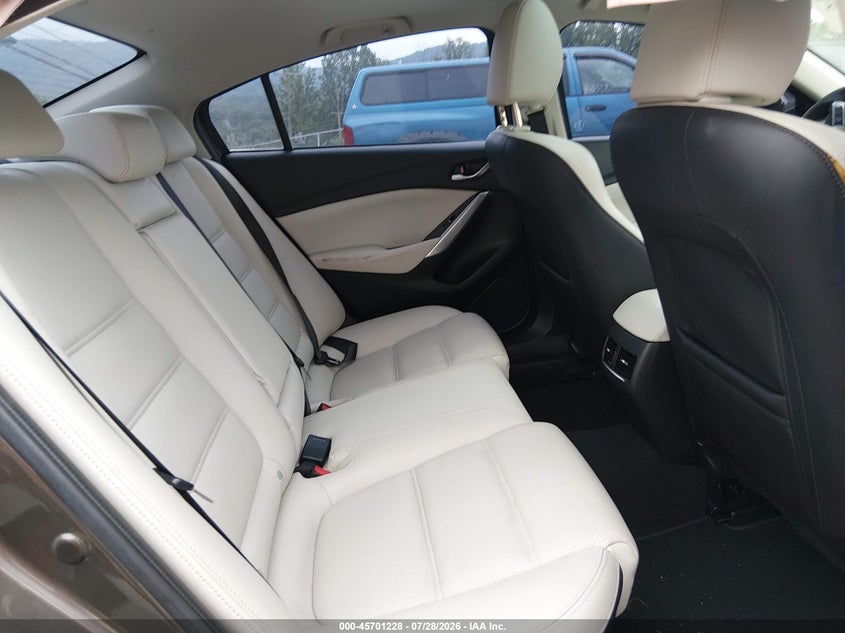 2016 MAZDA 6 SEDAN 2.5L I-4 DI, DOHC, VVT, 184HP