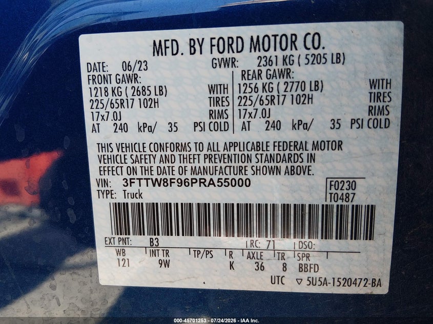 2023 FORD MAVERICK XL · Фото 9