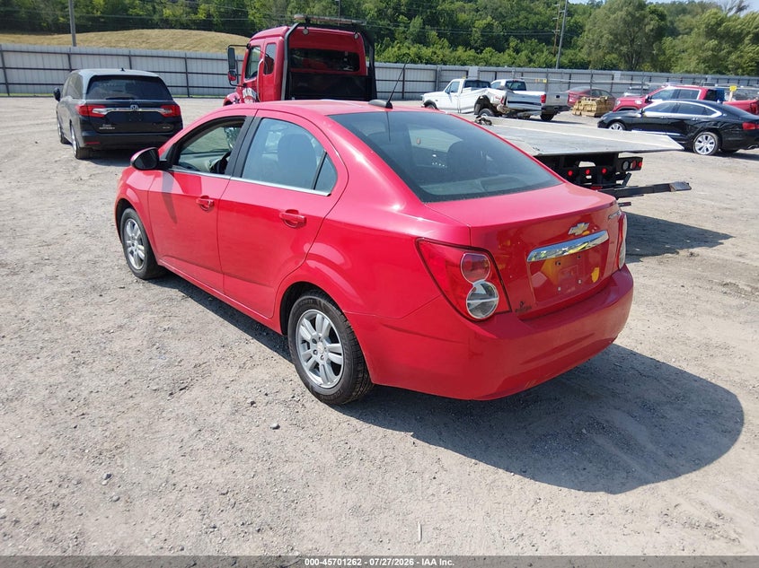 Vin: 1g1jc5sh3f4140968, lot: 46199890, chevrolet sonic lt auto 20153