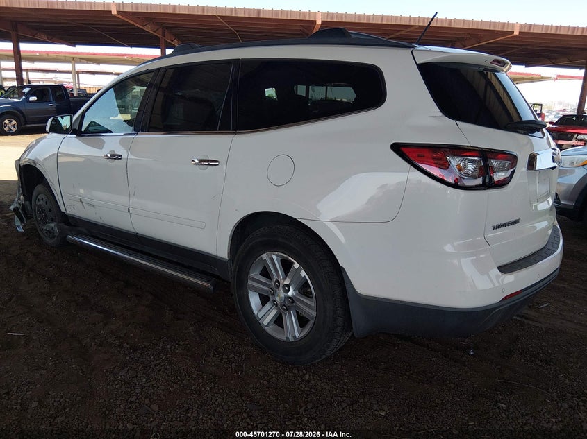 Vin: 1gnkrgkd7ej107031, lot: 46199895, chevrolet traverse lt 20143