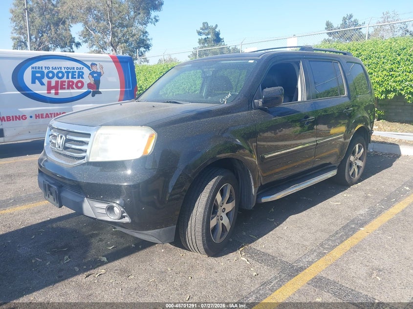Vin: 5fnyf4h90fb022103, lot: 46199919, honda pilot touring 20152