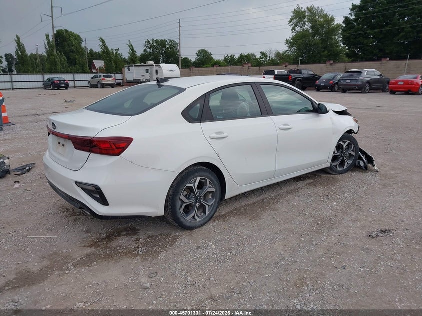 Vin: 3kpf24ad9me363200, lot: 46199959, kia forte lxs 20214