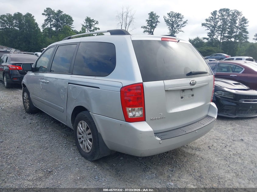 Vin: kndmg4c72e6545070, lot: 46199960, kia sedona lx 20143