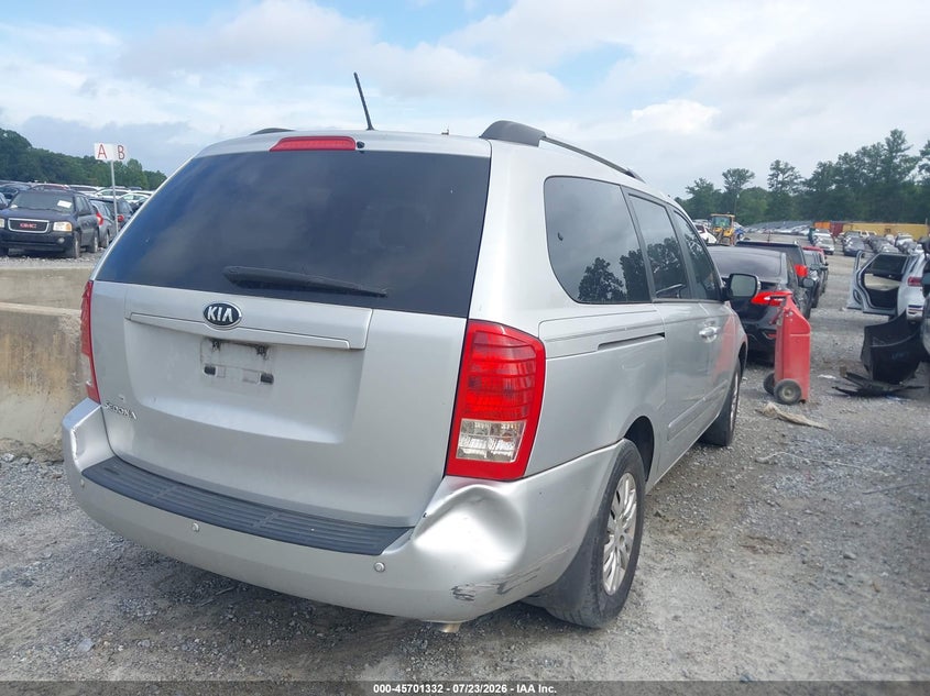 Vin: kndmg4c72e6545070, lot: 46199960, kia sedona lx 20144