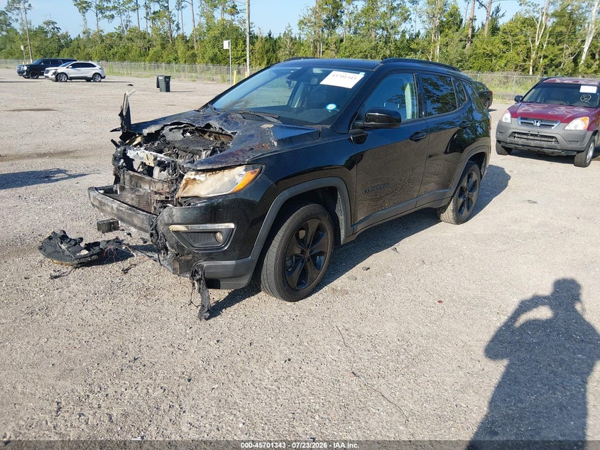 Vin: 3c4njdbb9mt554896, lot: 46199971, jeep compass altitude 4x4 20212