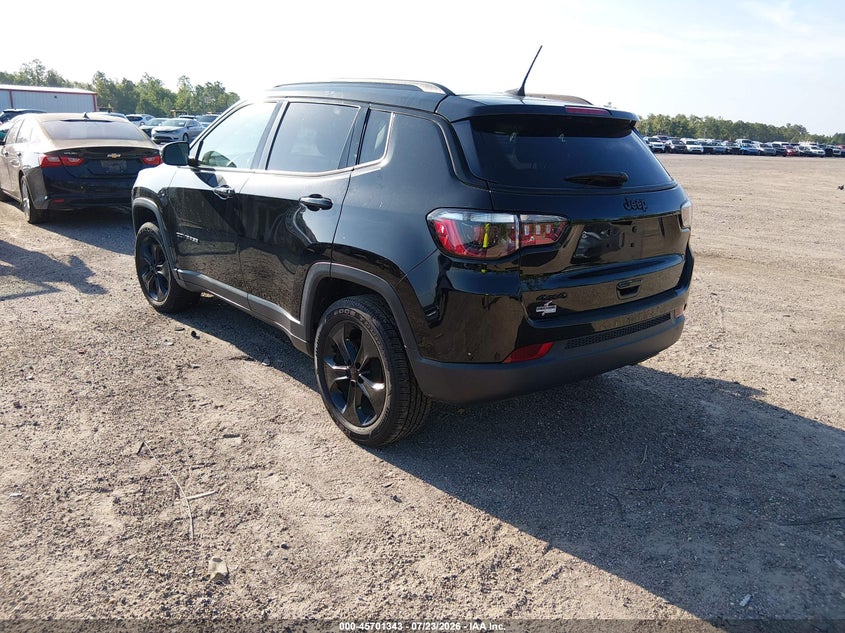 Vin: 3c4njdbb9mt554896, lot: 46199971, jeep compass altitude 4x4 20213