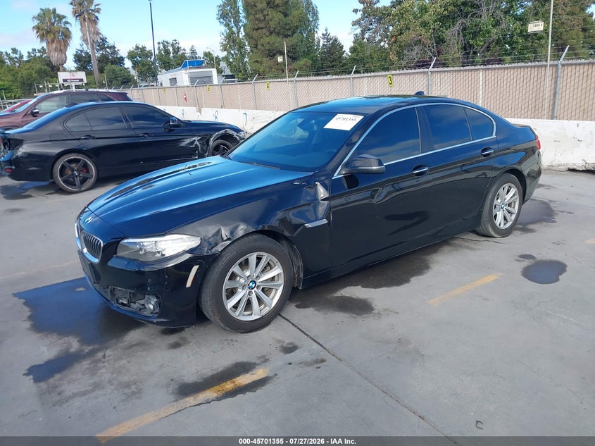 Vin: wba5a5c59gg352256, lot: 46199983, bmw 528i 20162